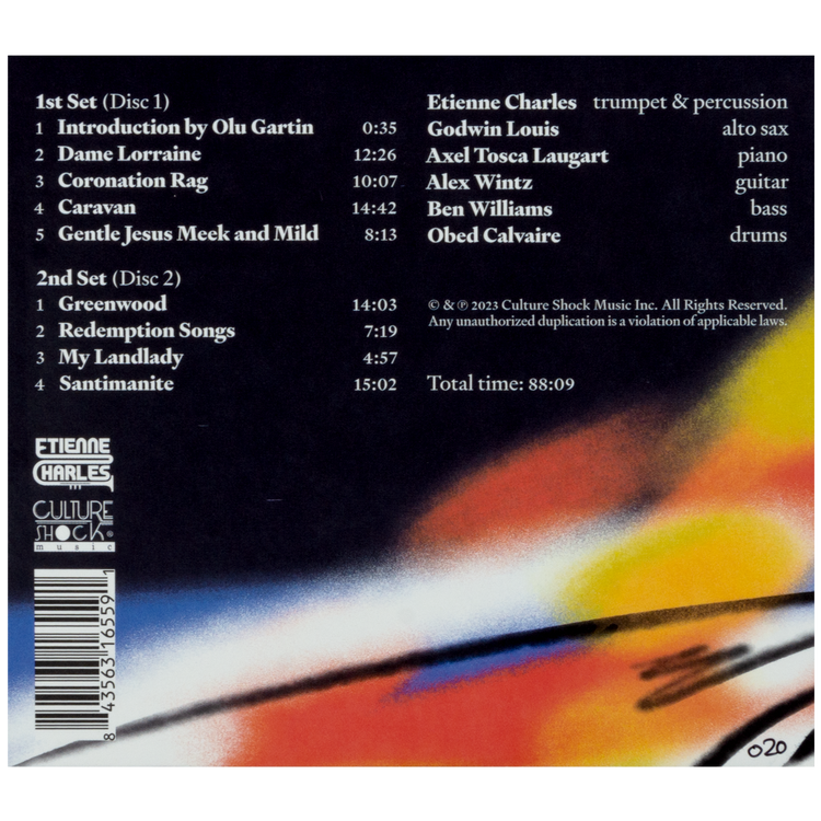 Etienne Charles & Creole Soul Live in San Francisco CD