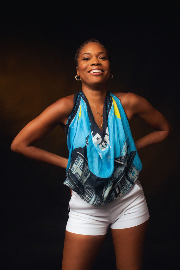 Riddim Brass & Mas Magnificent Scarves ( All 7 Scarves )