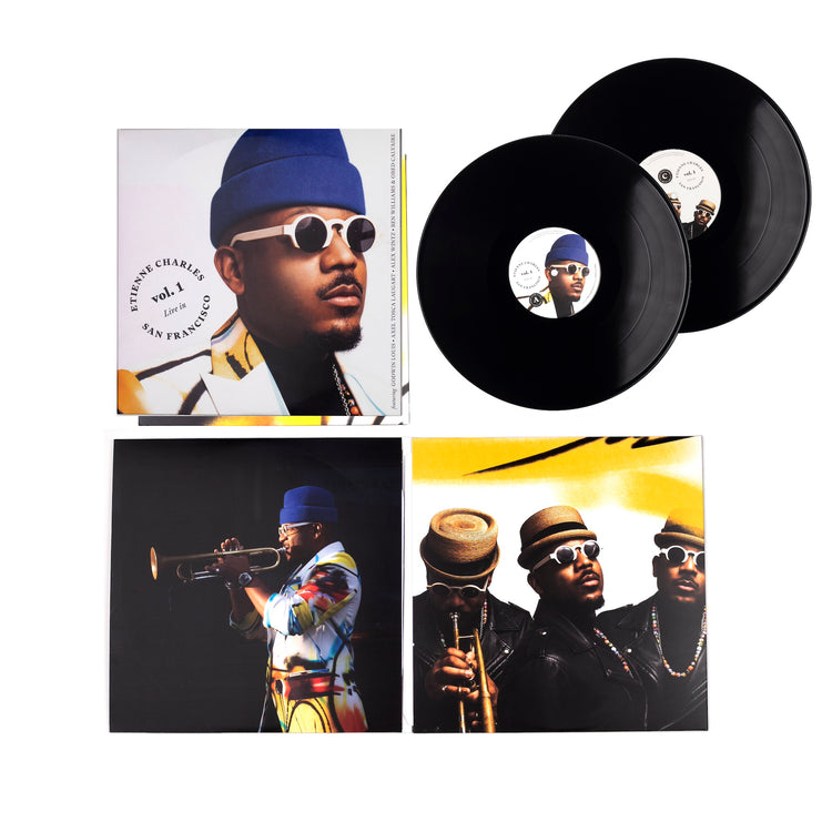 Etienne Charles & Creole soul live in san Francisco vinyl-two discs